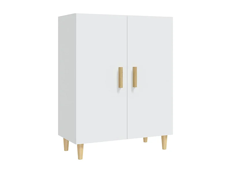 Aparador cômoda armário armário organizador cozinha sala sala 70 x 34 x 90 cm madeira trabalhada branco 02_0030482