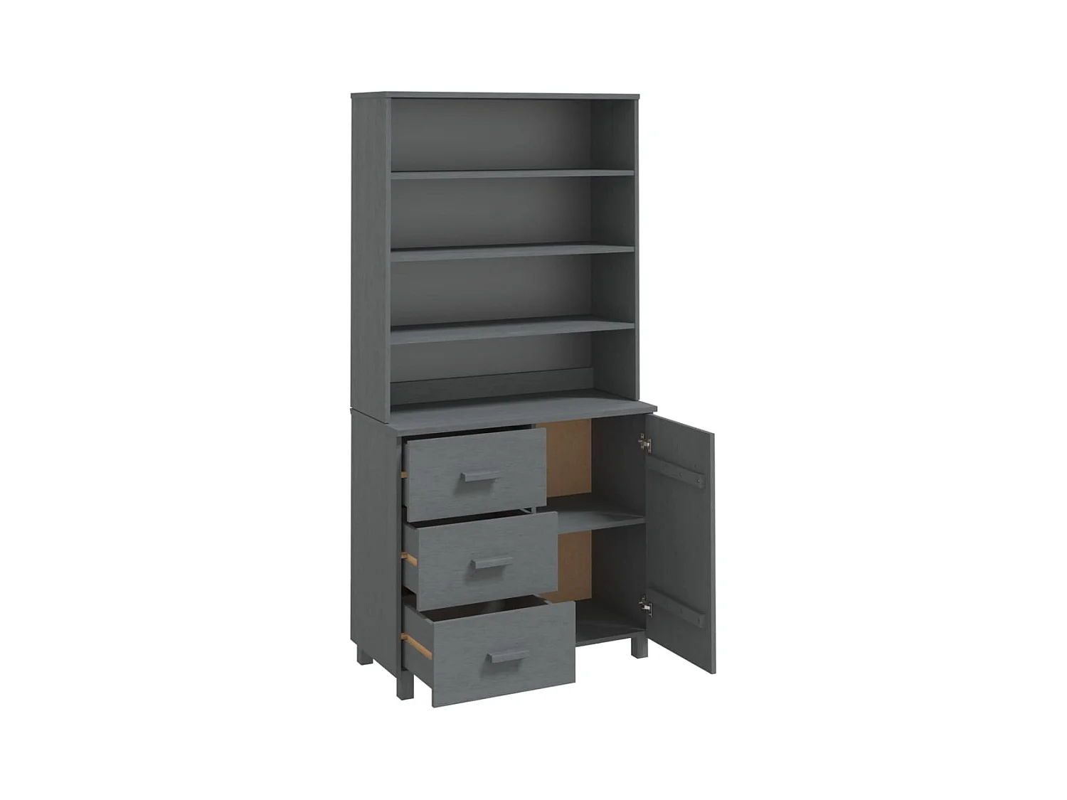 bahut commode armoire bois marron 90 x 40 x 180 cm 02_0032143