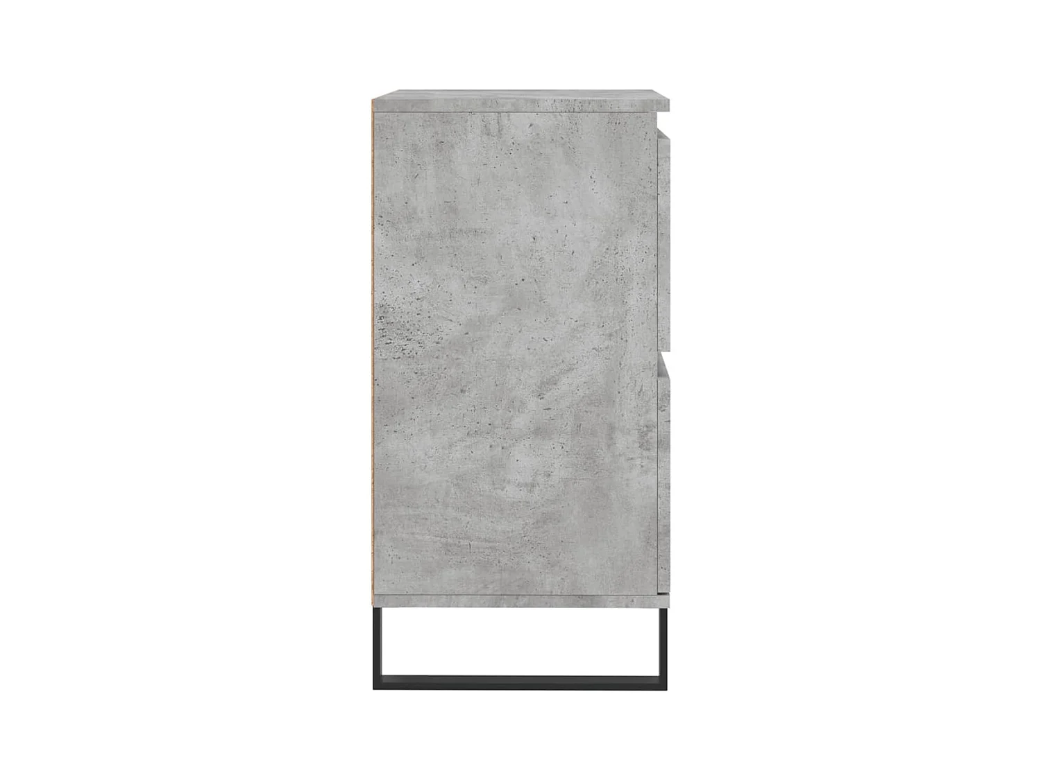 Credenza buffet cassettiera mobile contenitore organizer cucina soggiorno soggiorni 3 pz derivati ​​del legno grigio 02_0037140