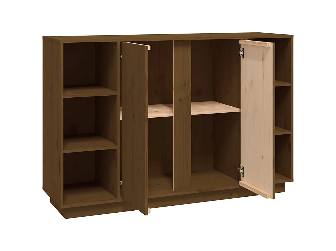 bahut commode armoire bois marron 120 x 35 x 80 cm 02_0035737