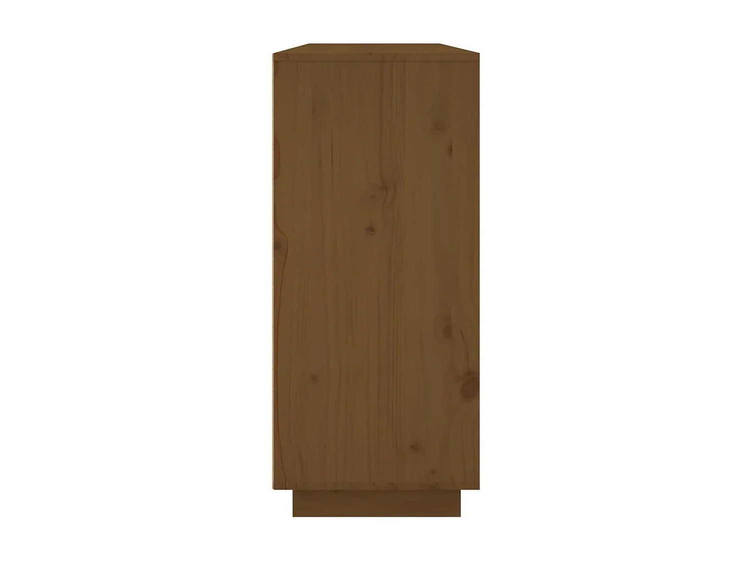 Aparador buffet cómoda armario mueble organizador cocina salón salón 120 x 35 x 80 cm madera maciza de pino marrón 02_0035737