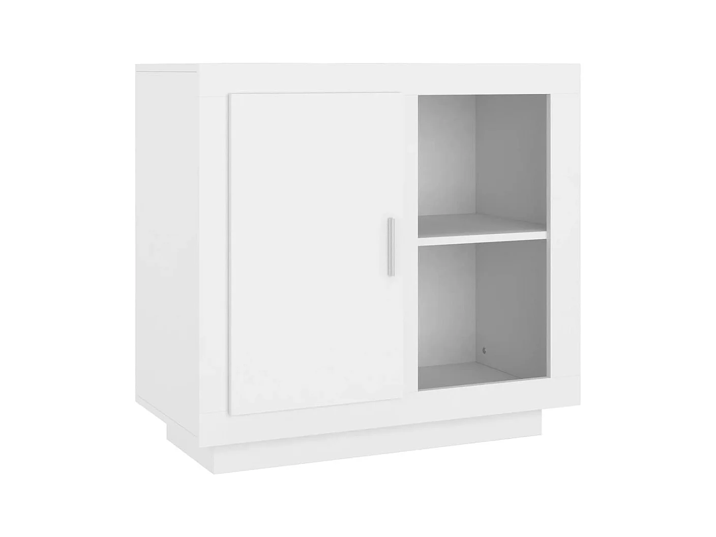 Aparador cómoda cómoda armario mueble organizador cocina salón salón 80 x 40 x 75 cm blanco 02_0030516