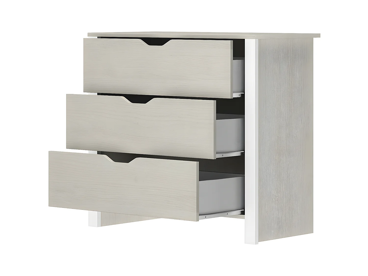 Ladekast 3 laden Nairobi - L88 x H80 x D43 cm