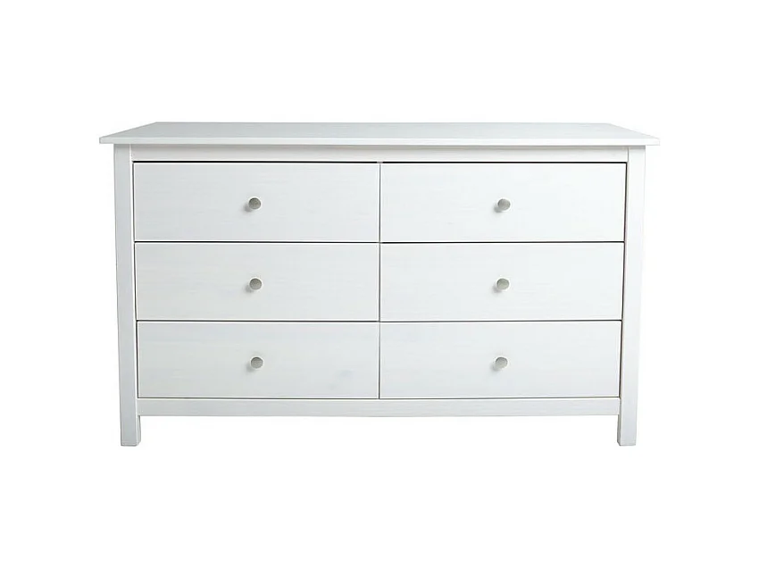 Commode 6 tiroirs Blanc - CHOUET