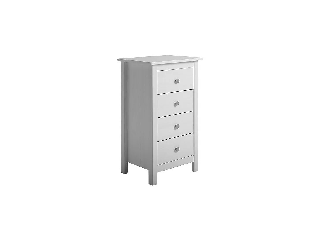 Chiffonnier 4 tiroirs Blanc - CHOUET