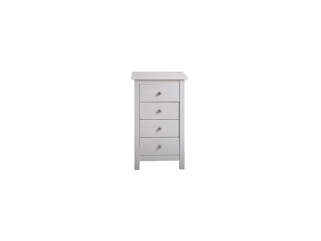 Chiffonnier 4 tiroirs Blanc - CHOUET