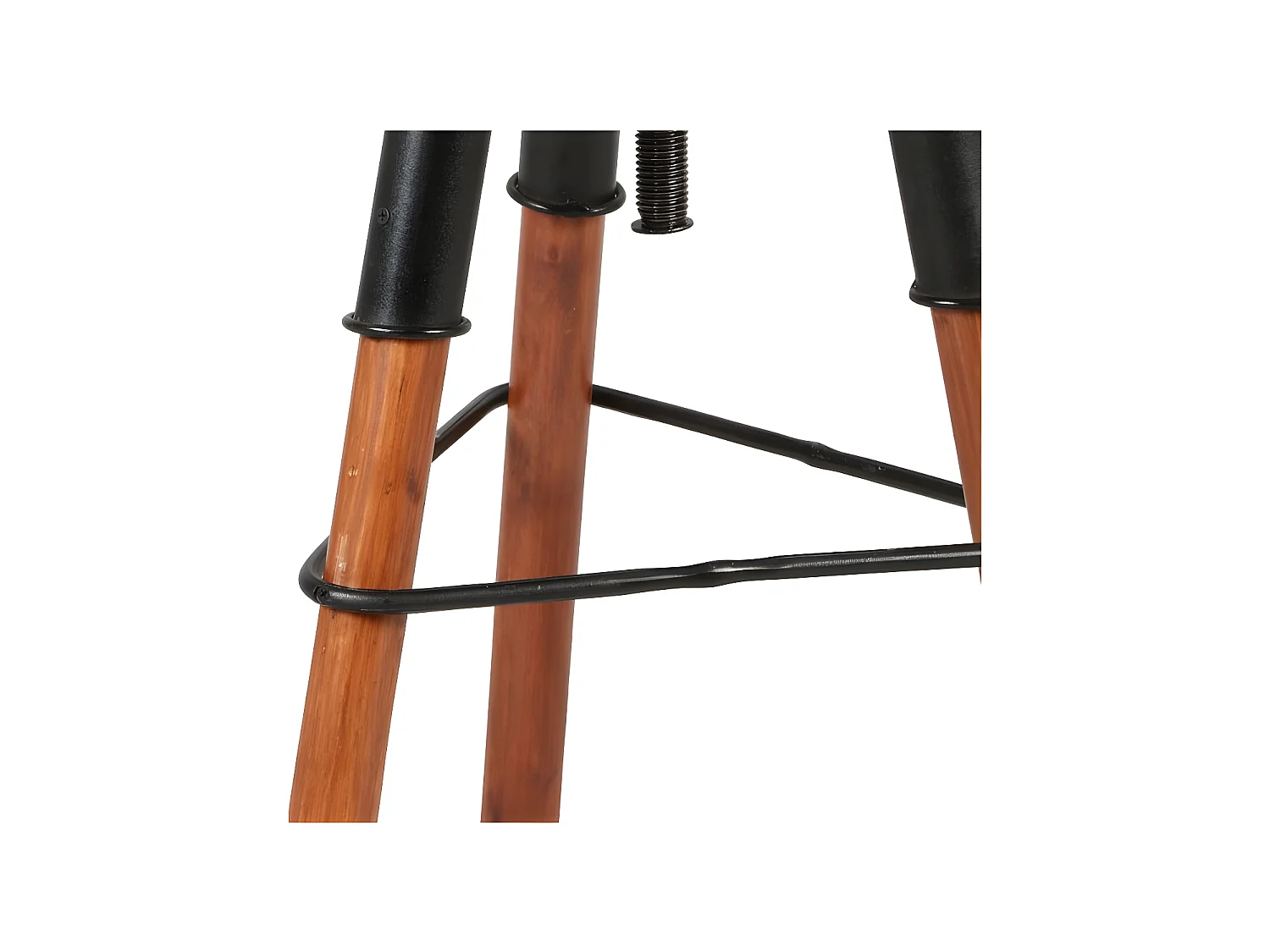 Tabouret bois et acier - TETRA