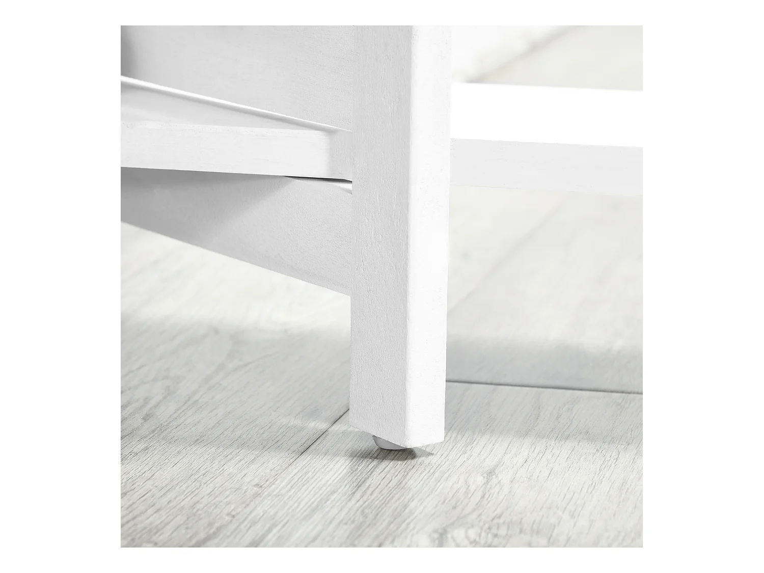 Paravent intérieur 4 panneaux 3 étagères pliables séparateur de pièce portes persiennes bois de paulownia blanc