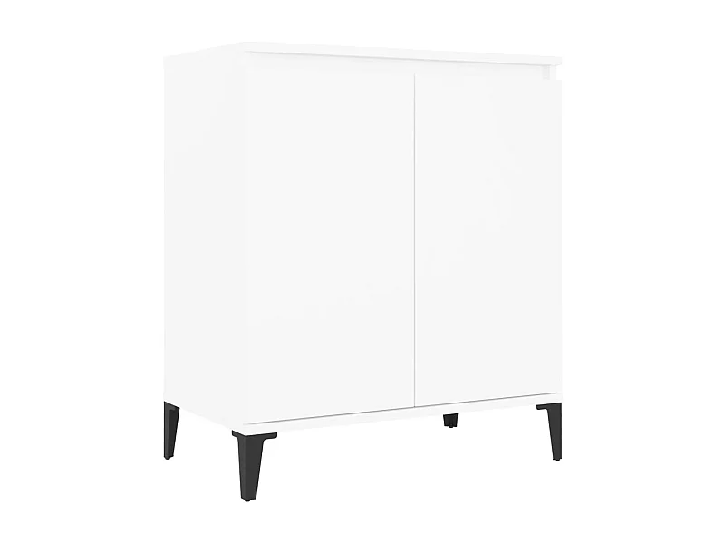 Aparador buffet cômoda armário organizador cozinha sala sala 60 x 35 x 70 cm madeira trabalhada branco 02_0030353