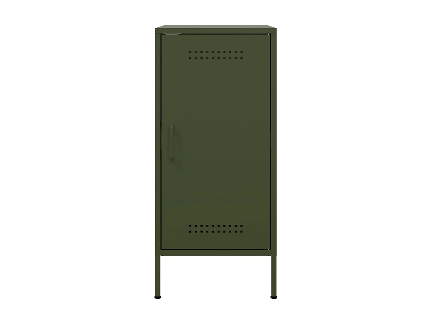 Aparador buffet cómoda armario mueble organizador cocina salón salón oliva 36 x 39 x 79 cm verde acero 02_0036577