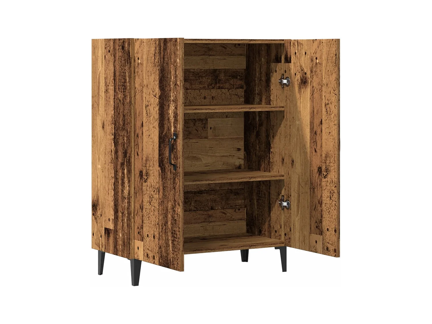 Credenza buffet cassettiera mobile contenitore organizer cucina soggiorno soggiorno legno vecchio 70 x 34 x 90 cm derivati ​​del legno marrone 02_0036608