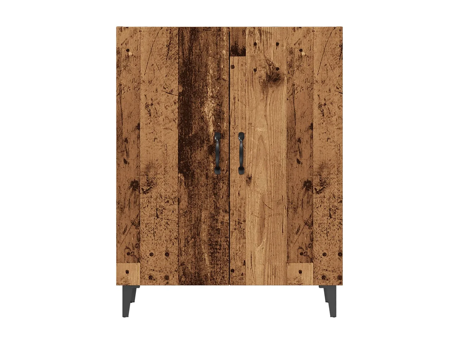 Aparador buffet cômoda armário organizador cozinha sala sala madeira velha 70 x 34 x 90 cm madeira trabalhada marrom 02_0036608