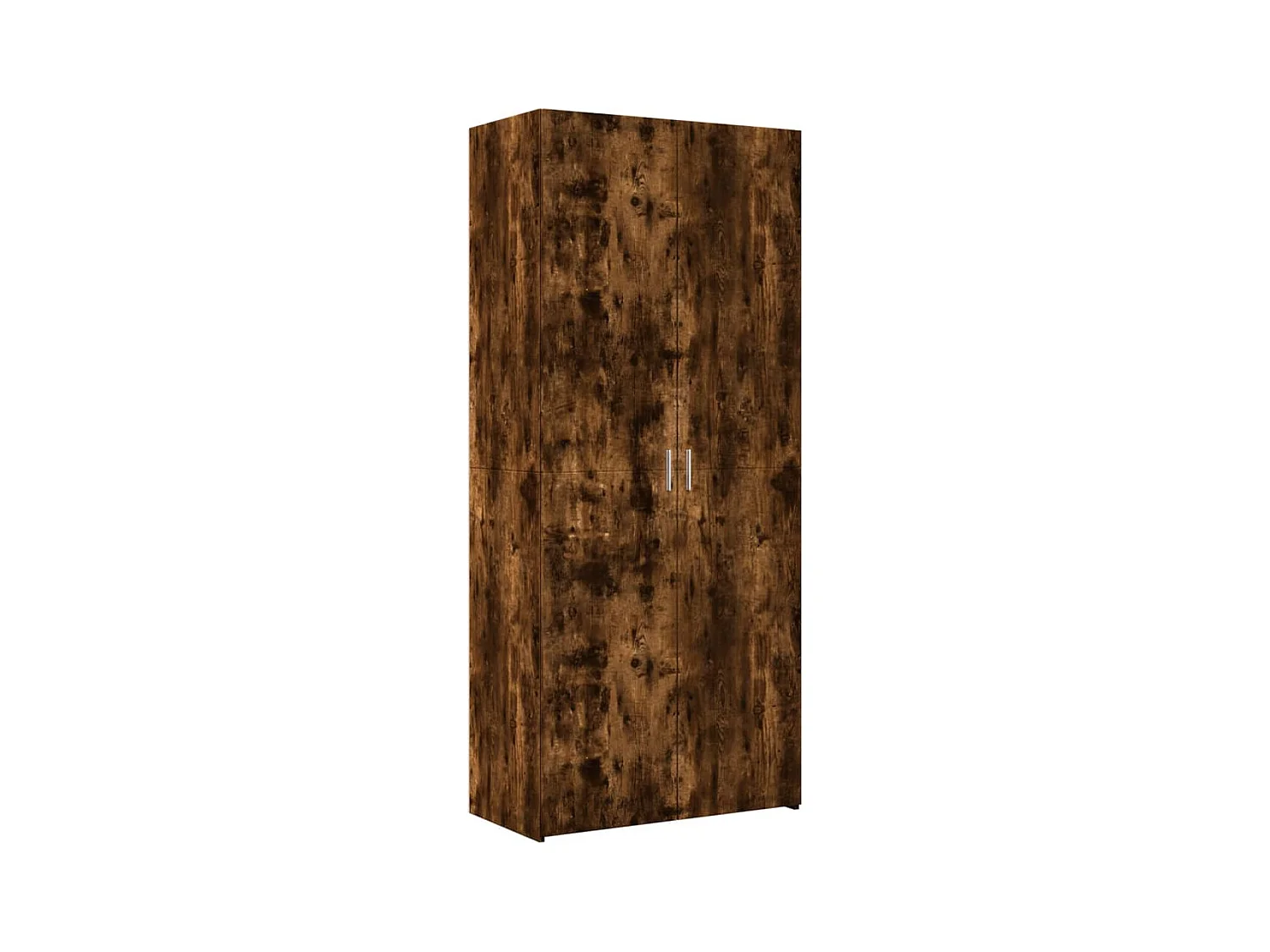 Aparador buffet cómoda mueble mueble de almacenaje organizador cocina salón salón alto 80 x 42,5 x 185 cm madera contrachapada marrón 02_0033563