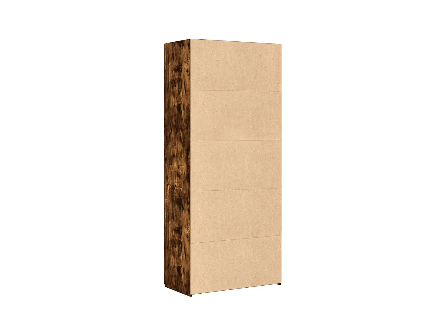 Aparador buffet cómoda mueble mueble de almacenaje organizador cocina salón salón alto 80 x 42,5 x 185 cm madera contrachapada marrón 02_0033563