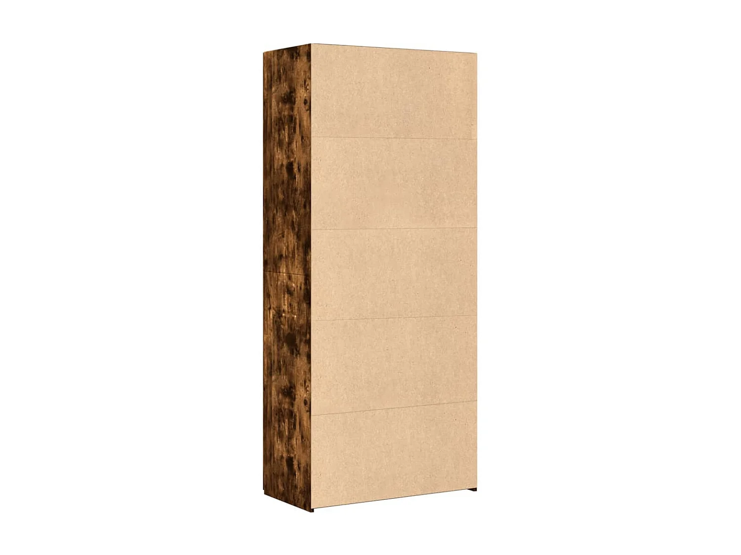 Credenza buffet cassettiera mobile contenitore organizer cucina soggiorno soggiorno alto 80 x 42,5 x 185 cm derivati ​​del legno marrone 02_0033563