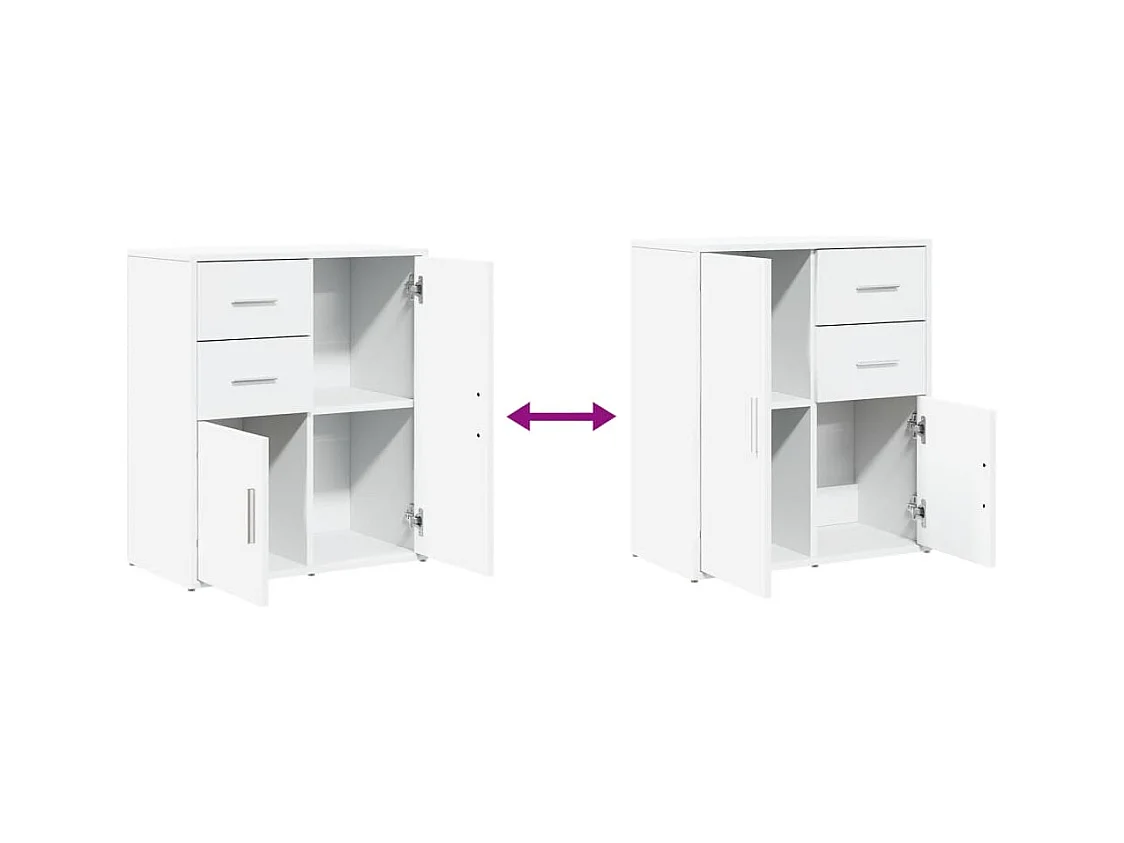 bahut commode armoire bois blanche 60 x 31 x 70 cm 02_0030342