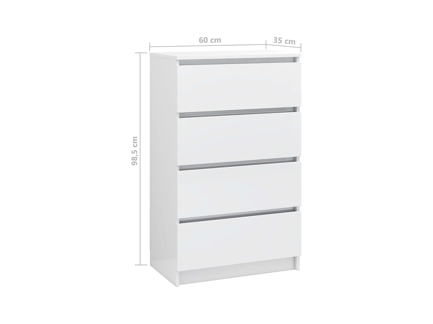 bahut commode armoire bois blanche 60 x 35 x 98.5 cm 02_0030680