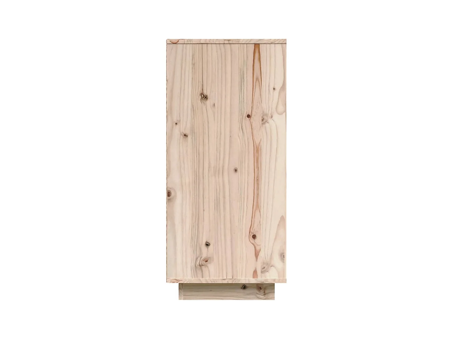 Aparador cômoda armário armário organizador cozinha sala sala 60 x 34 x 75 cm madeira maciça de pinho marrom 02_0029617