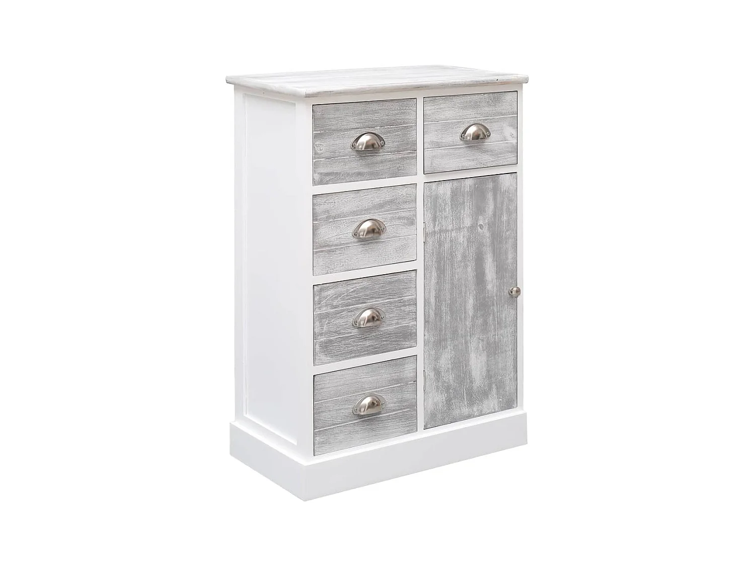 Aparador cômoda armário organizador de unidade cozinha sala sala com 10 gavetas 113 x 30 x 79 cm madeira cinza 02_0029721