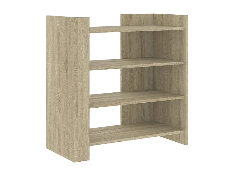 Credenza cassettiera cassettiera mobile contenitore organizer cucina soggiorno soggiorno Sonoma 73,5 x 35 x 75 cm derivati ​​del legno marrone 02_0031709