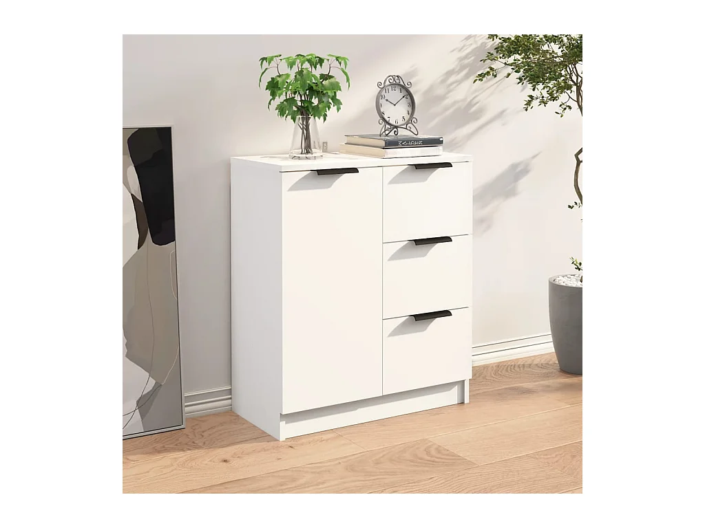 bahut commode armoire bois blanche 60 x 30 x 70 cm 02_0030328