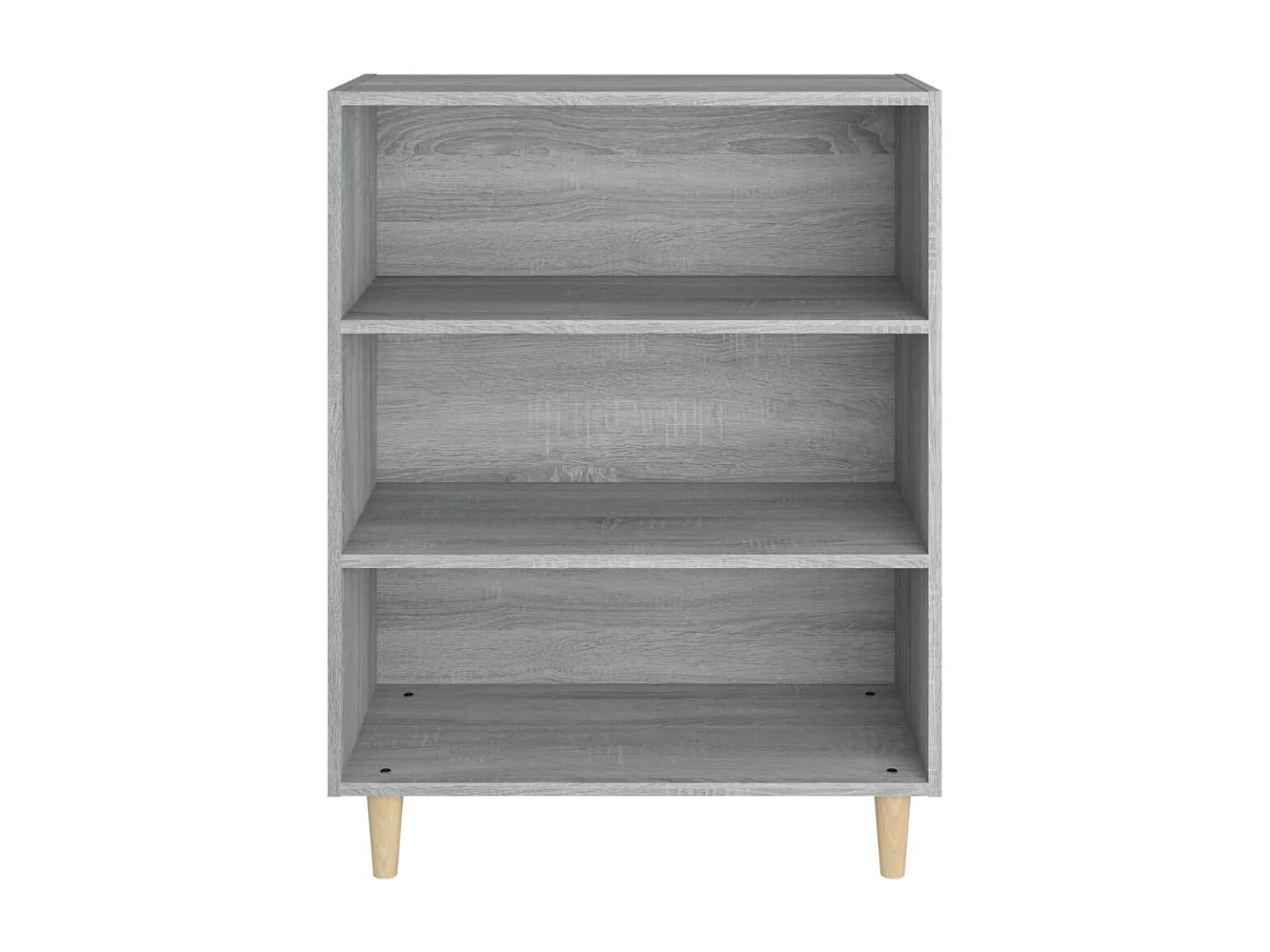 Aparador buffet cómoda armario unidad de almacenamiento organizador cocina salón salonsonoma 69,5 x 32,5 x 90 cm madera contrachapada gris 02_0036427