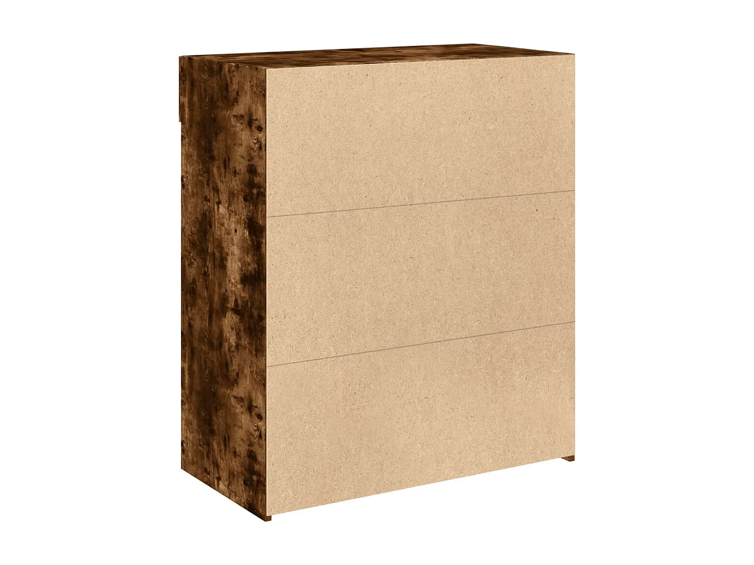 Credenza buffet cassettiera mobile contenitore organizer cucina soggiorno soggiorno 80 x 42,5 x 93 cm derivati ​​del legno marrone 02_0031115