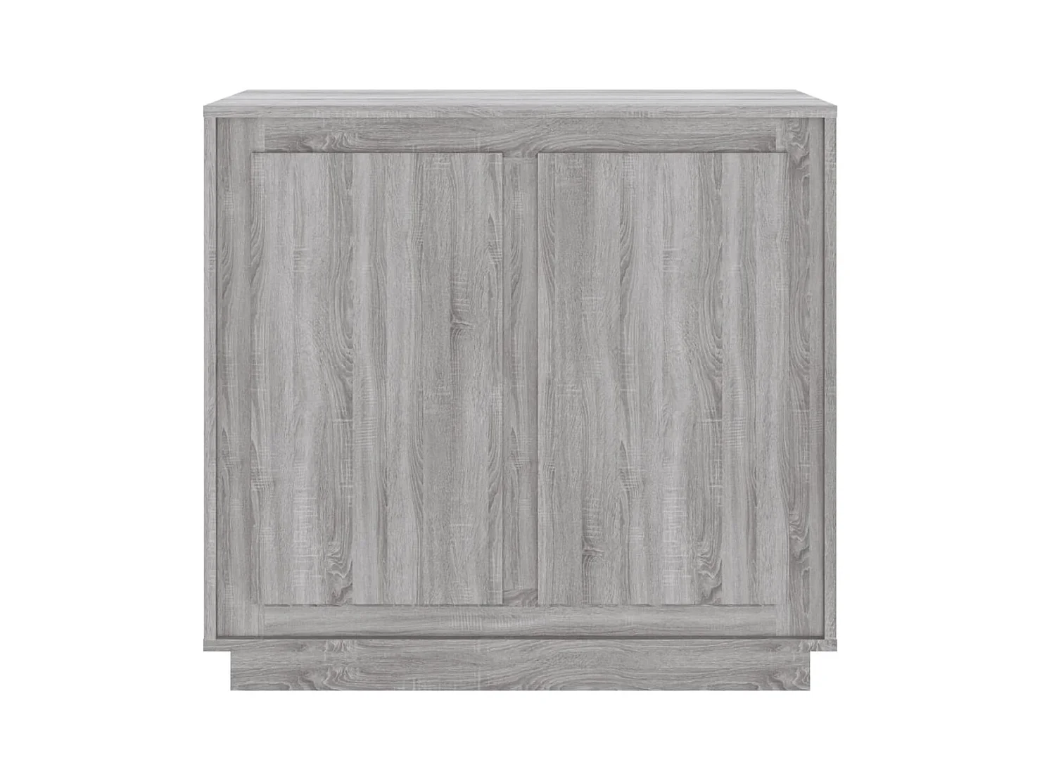 Aparador buffet cómoda armario unidad de almacenamiento organizador cocina salón salón Sonoma 80 x 34 x 75 cm madera contrachapada gris 02_0036536