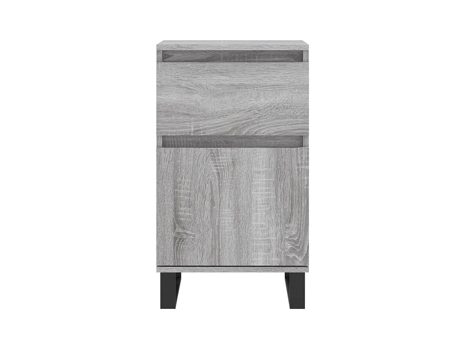 Credenza buffet cassettiera mobile contenitore organizer cucina soggiorno soggiorni set da 2 sonoma 40 x 35 x 70 cm pannelli compositi grigio 02_0036946