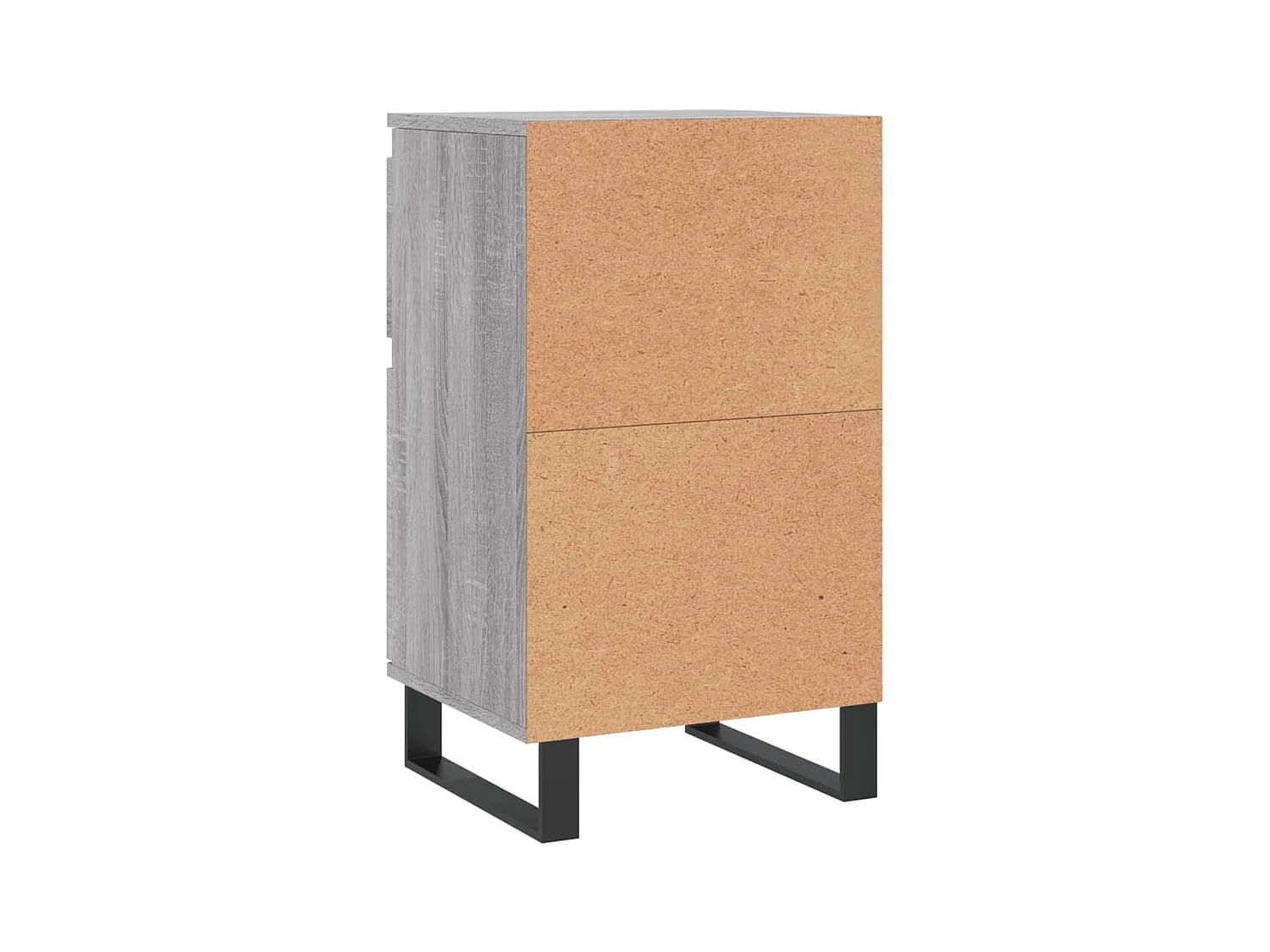 Credenza buffet cassettiera mobile contenitore organizer cucina soggiorno soggiorni set da 2 sonoma 40 x 35 x 70 cm pannelli compositi grigio 02_0036946