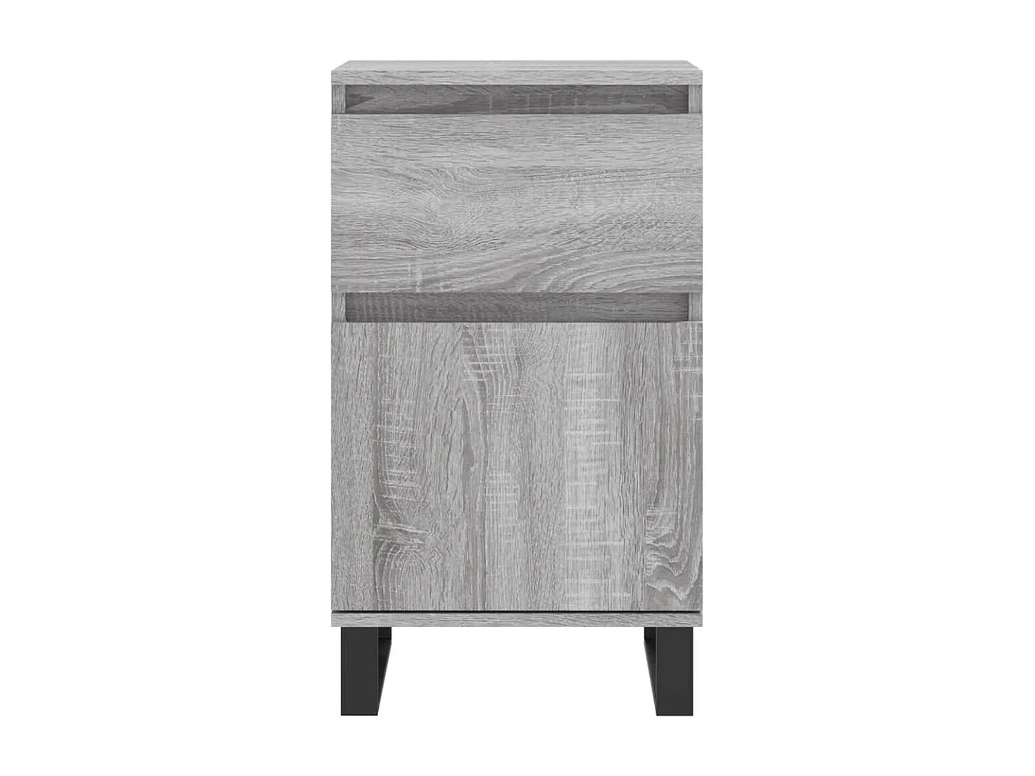 Credenza buffet cassettiera mobile contenitore organizer cucina soggiorno soggiorni set da 2 sonoma 40 x 35 x 70 cm pannelli compositi grigio 02_0036946