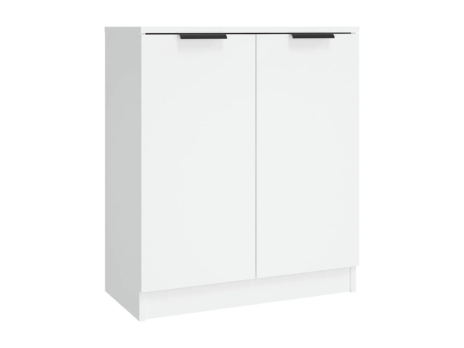 Credenza buffet cassettiera mobile contenitore organizer cucina soggiorno soggiorni 3 pz derivati ​​del legno bianco 02_0036996