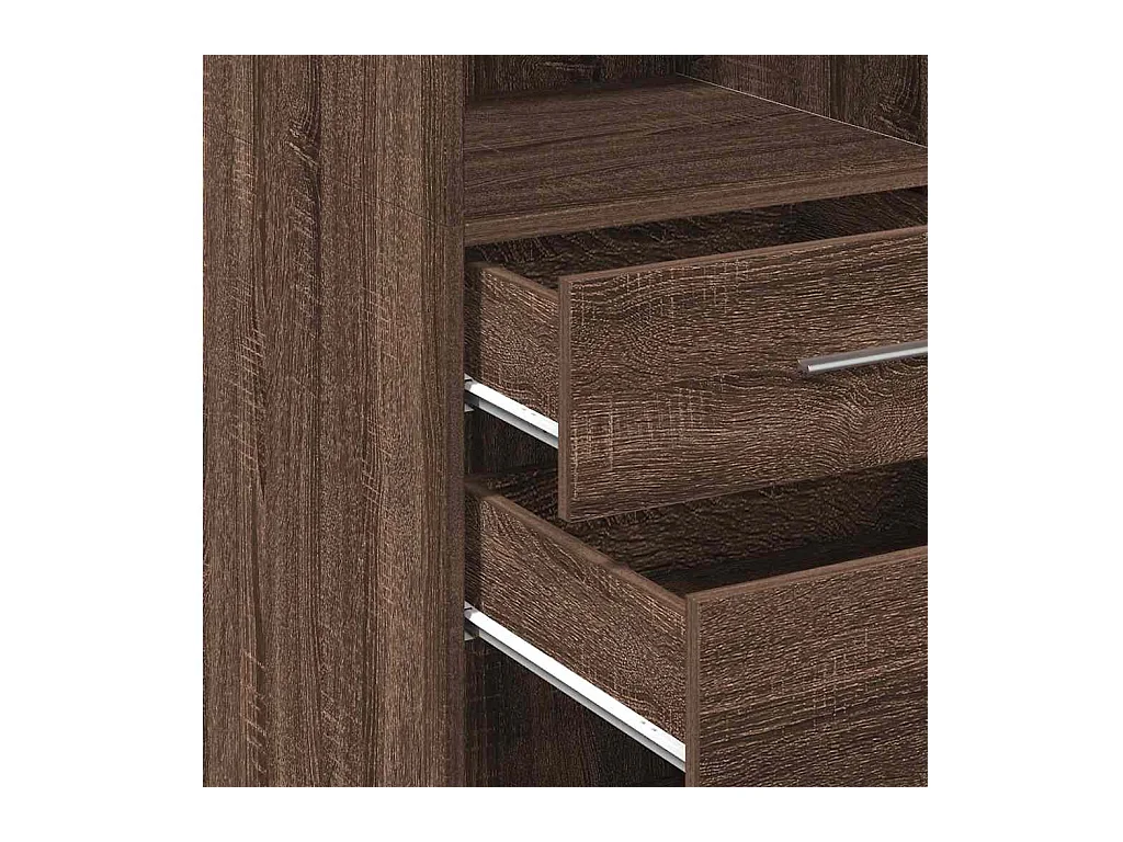 bahut commode armoire bois marron 50 x 42.5 x 124 cm 02_0033725