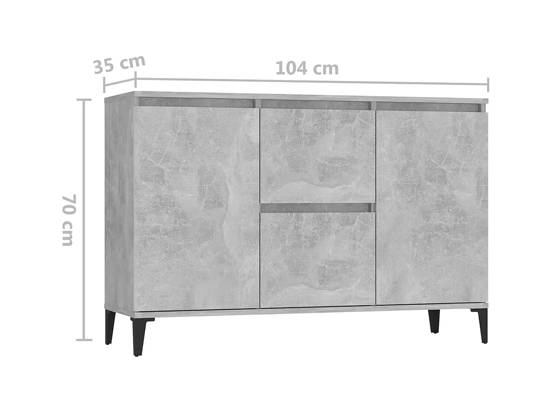 bahut commode armoire bois marron 104 x 35 x 70 cm 02_0031844