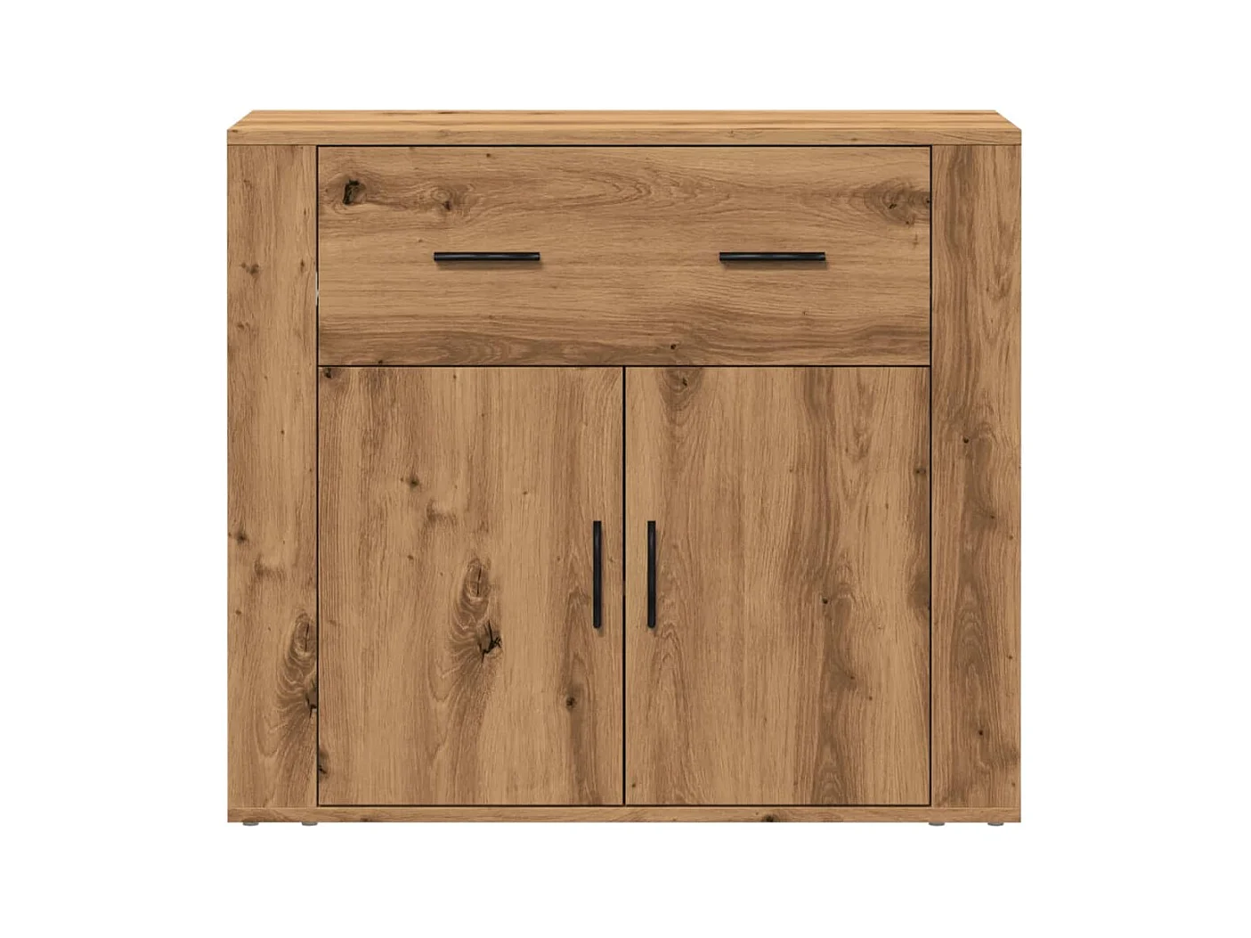 Credenza buffet cassettiera mobile contenitore organizer cucina soggiorno stanza dei bricolage 80 x 33 x 70 cm derivati ​​del legno marrone 02_0030821