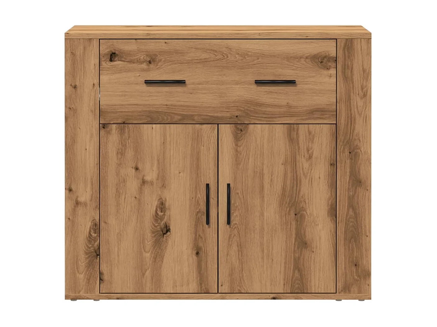 Aparador buffet cómoda armario unidad de almacenamiento organizador cocina salón sala de manualidades 80 x 33 x 70 cm madera contrachapada marrón 02_0030821