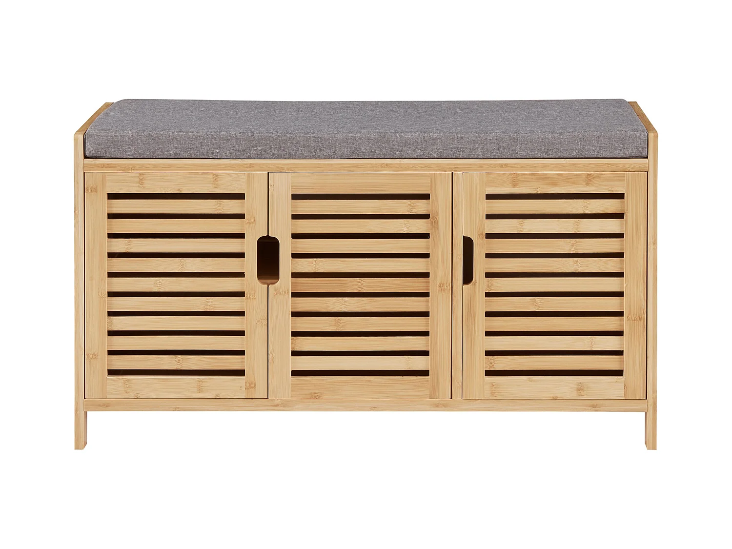 Banc à chaussures bambou bambou marron 90 x 35 x 50 cm 03_0007659