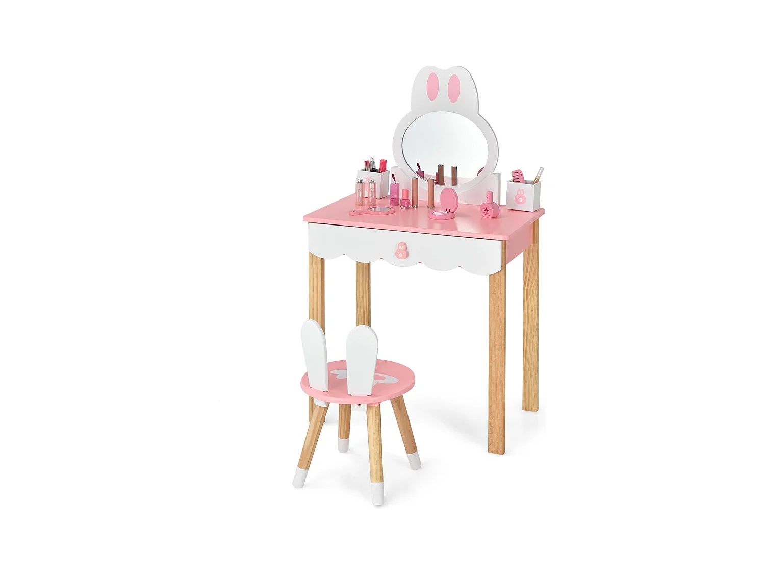 Coiffeuse avec tabouret pour 60 x 34 x 103 cm 20_0005740