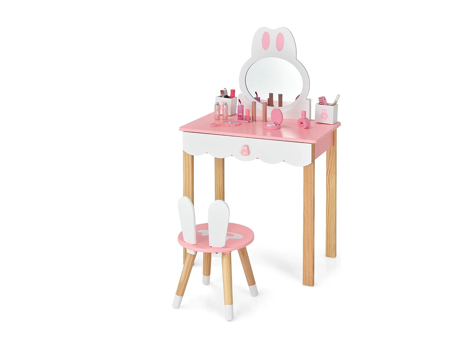 Coiffeuse avec tabouret pour 60 x 34 x 103 cm 20_0005740