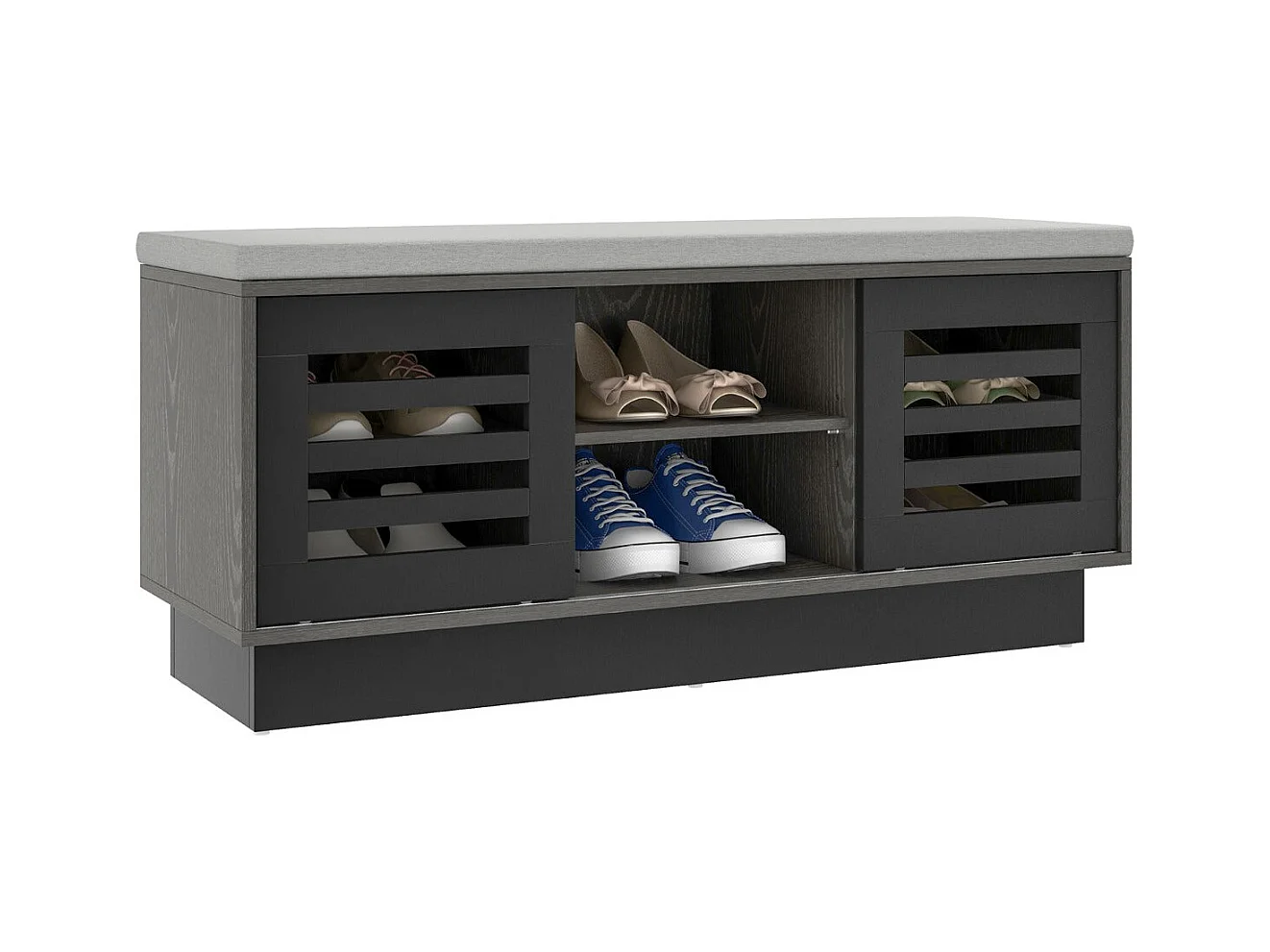 Banc de rangement avec 99.5 x 34.5 x 46 cm 20_0005221