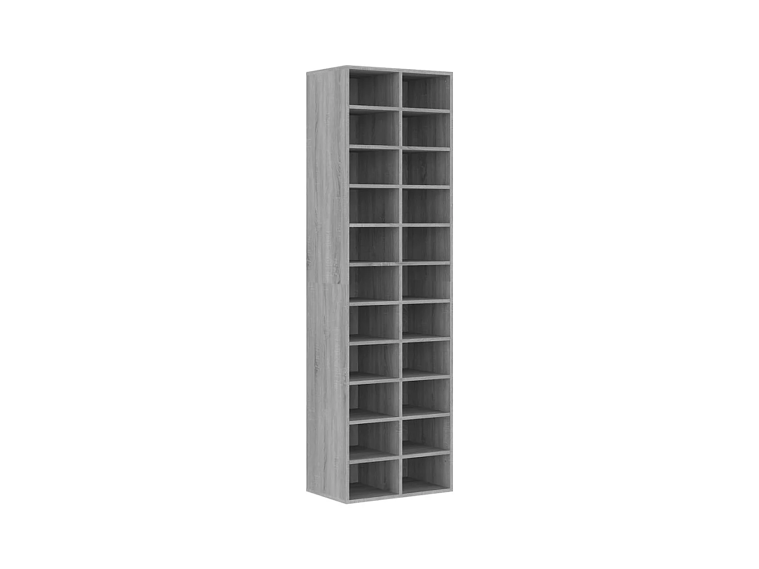 Scarpiera Sonoma 54 x 34 x 183 cm multistrato grigio 02_0043425