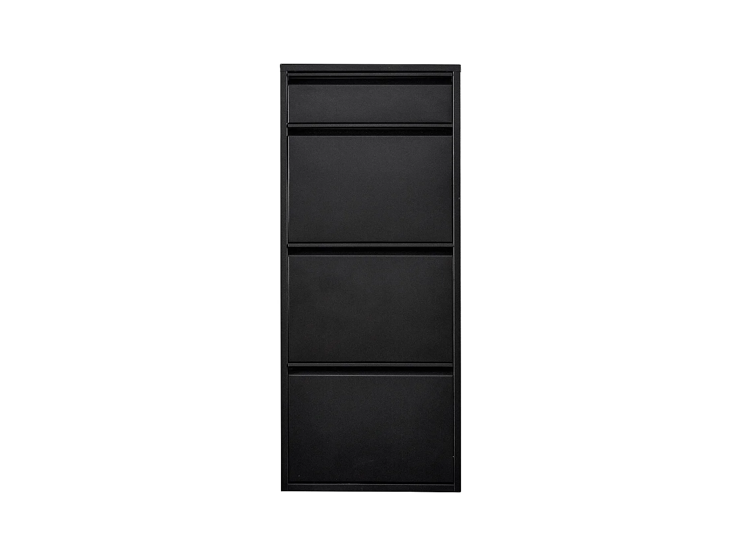 Meuble à chaussures à noire 50 x 15 x 118 cm 03_0007642