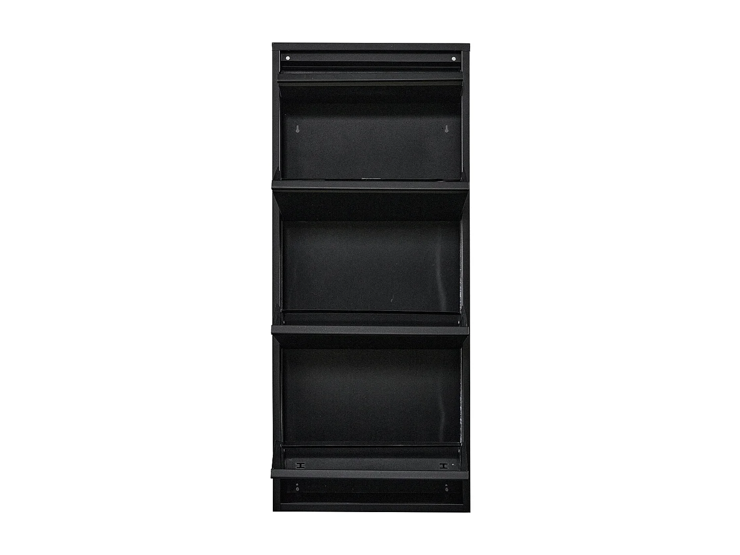 Zapatero con 4 cajones basculantes negro 03_0007642