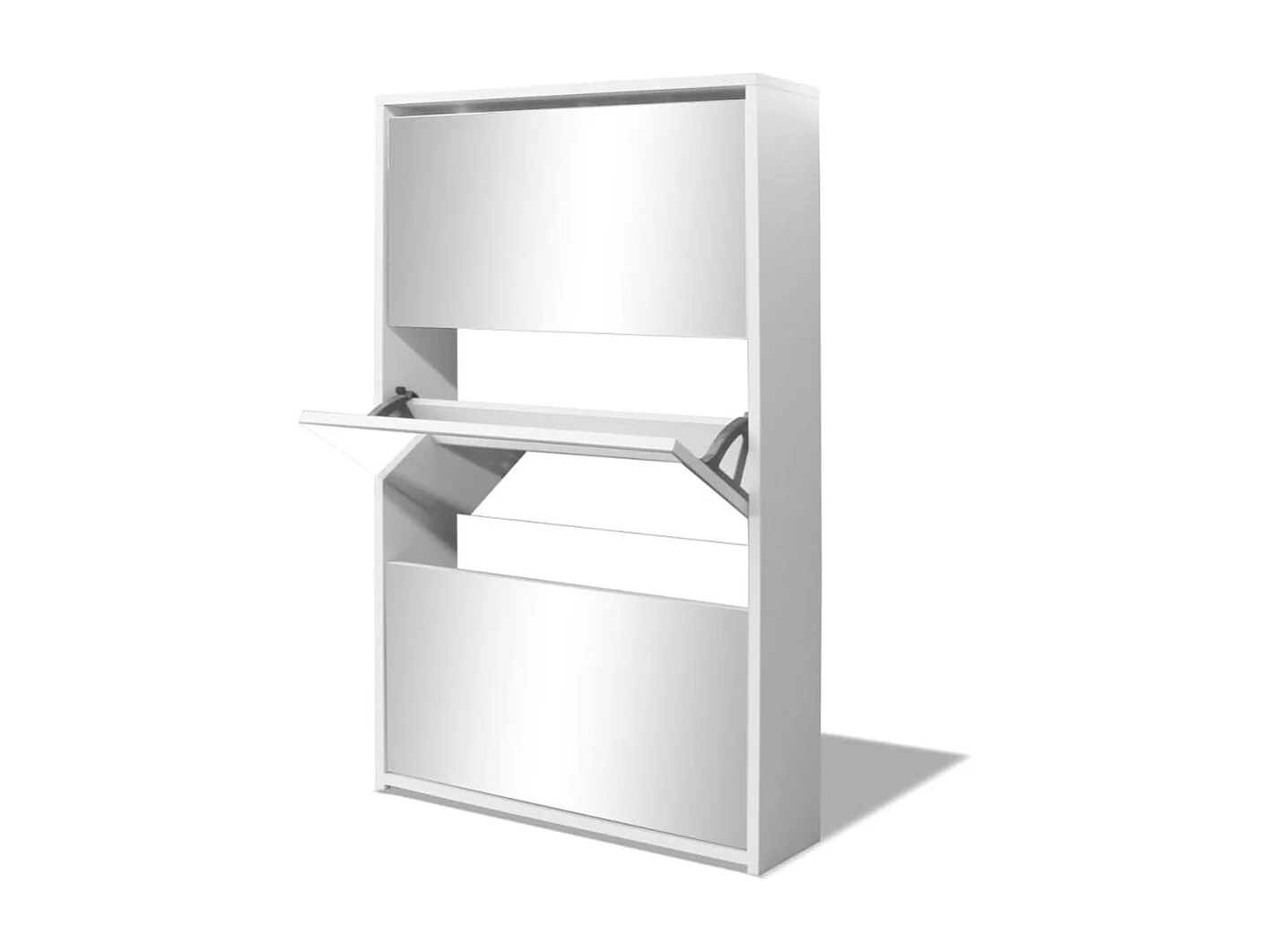 Sapateira 3 prateleiras 63 x 17 x 102,5 cm espelho branco 02_0043383