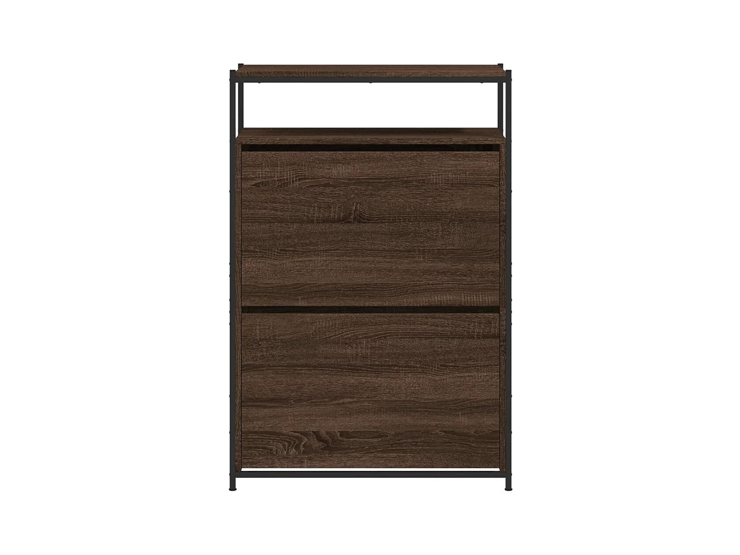 Meuble à chaussures 75 bois marron 75 x 34 x 112 cm 02_0043415