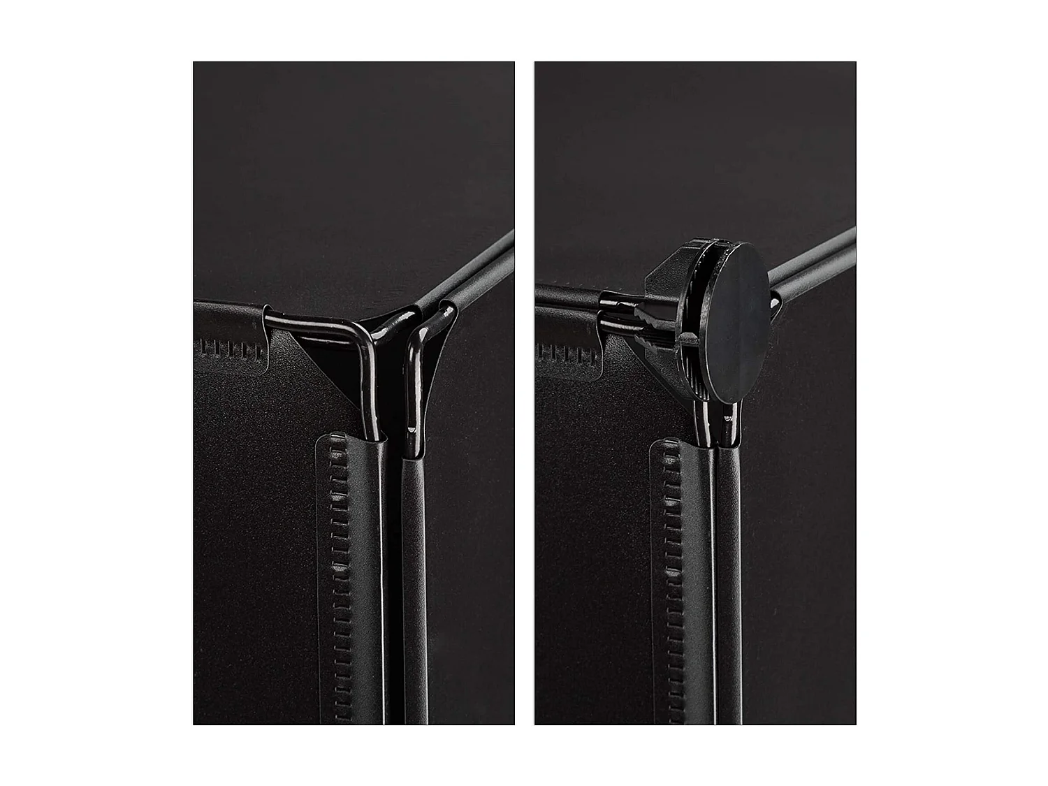 Zapatero estante mueble almacenaje 8 compartimentos negro 13_0001632_3