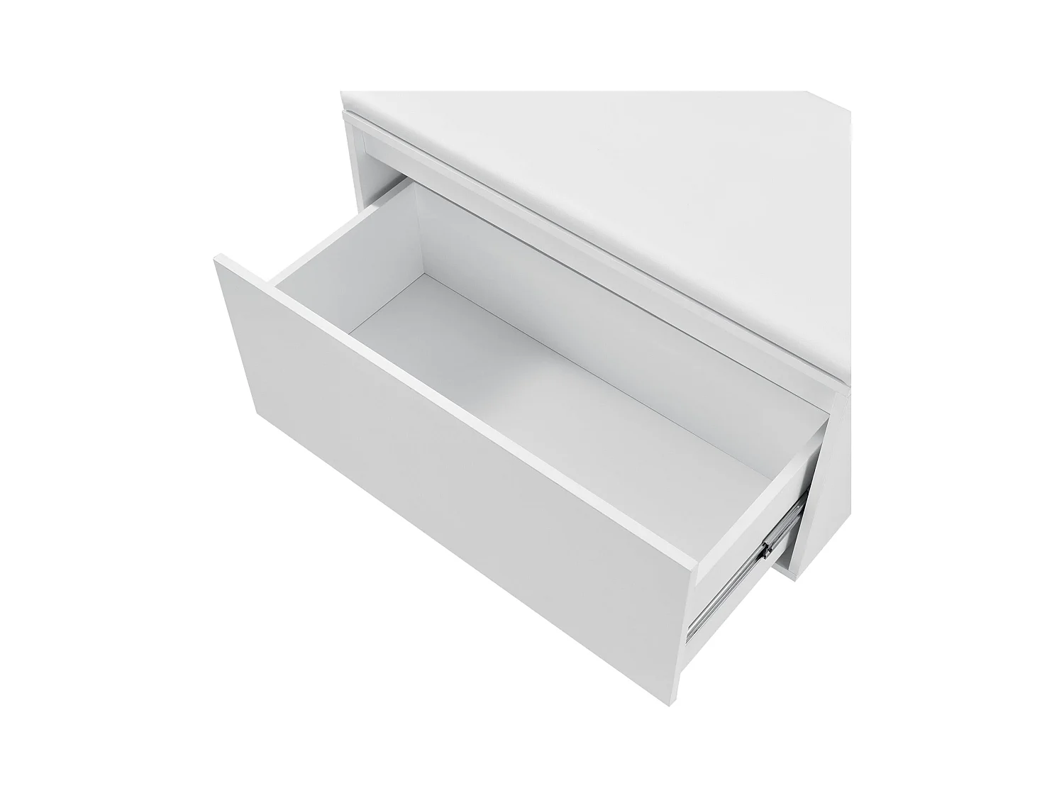 Banc à chaussures design blanche 80 x 39 x 45 cm 03_0004679