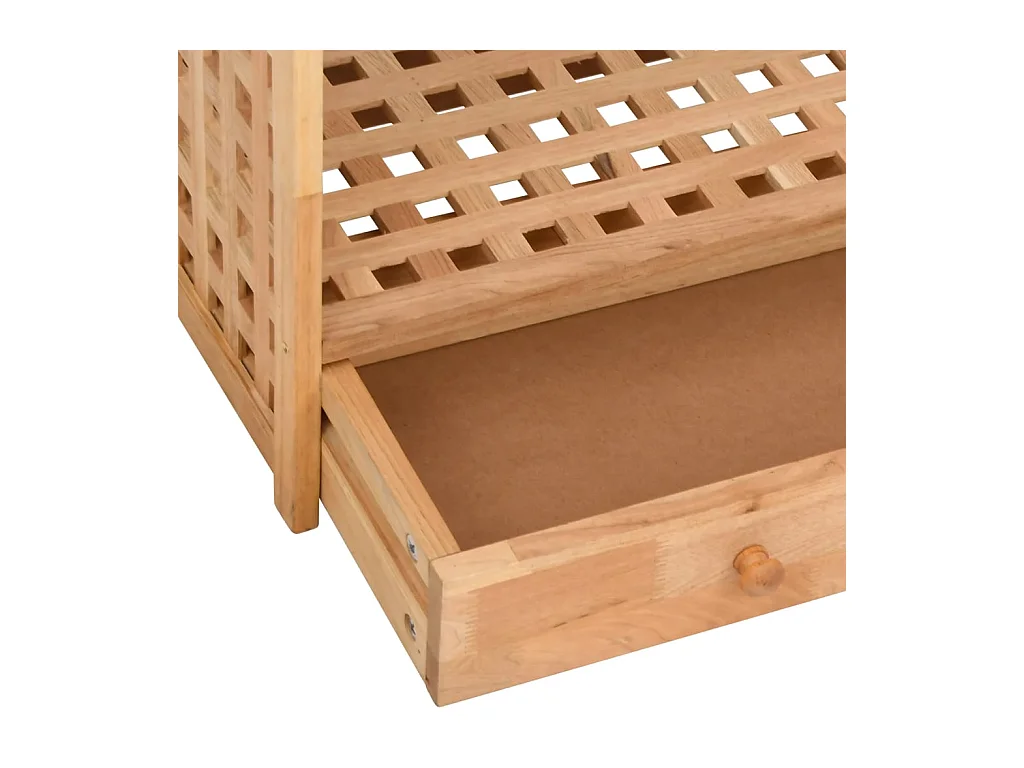 Meuble à chaussures avec bois marron 70 x 27 x 81 cm 02_0043416