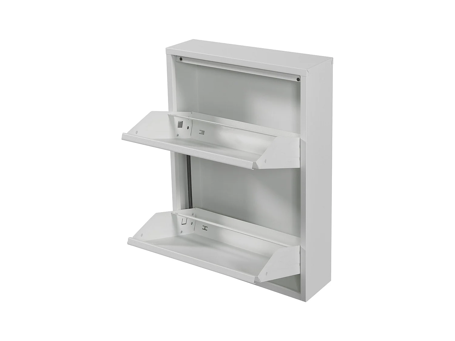 Sapateira com 2 gavetas basculantes branca 03_0008830