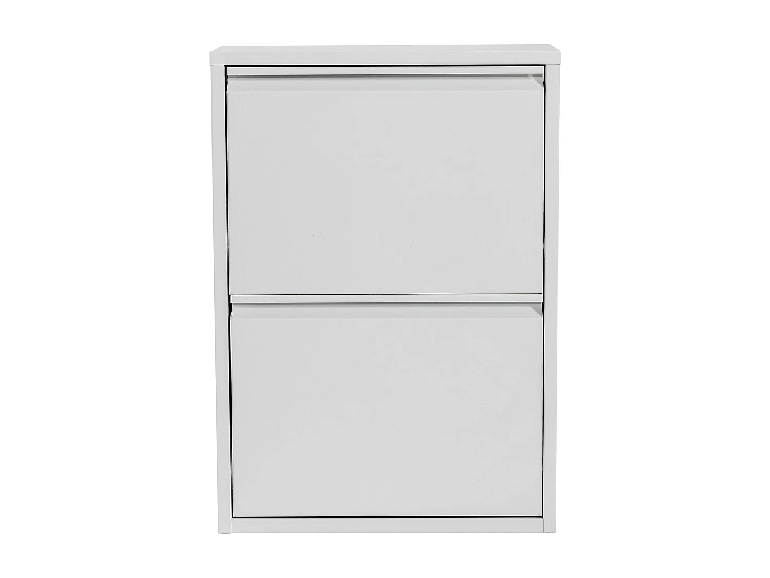 Scarpiera con 2 cassetti basculanti bianco 03_0008830